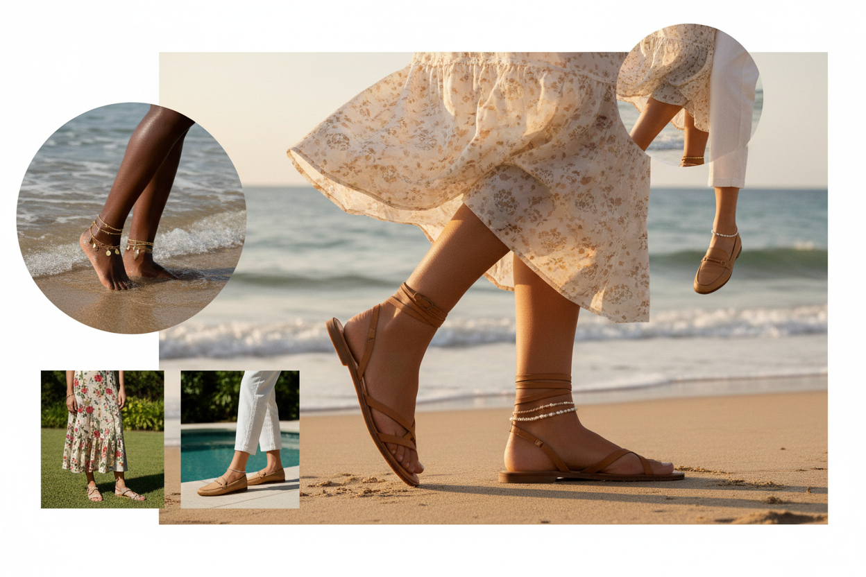 Anklets Are Back: The Biggest Jewelry Trend Taking Over Fashion Right Now