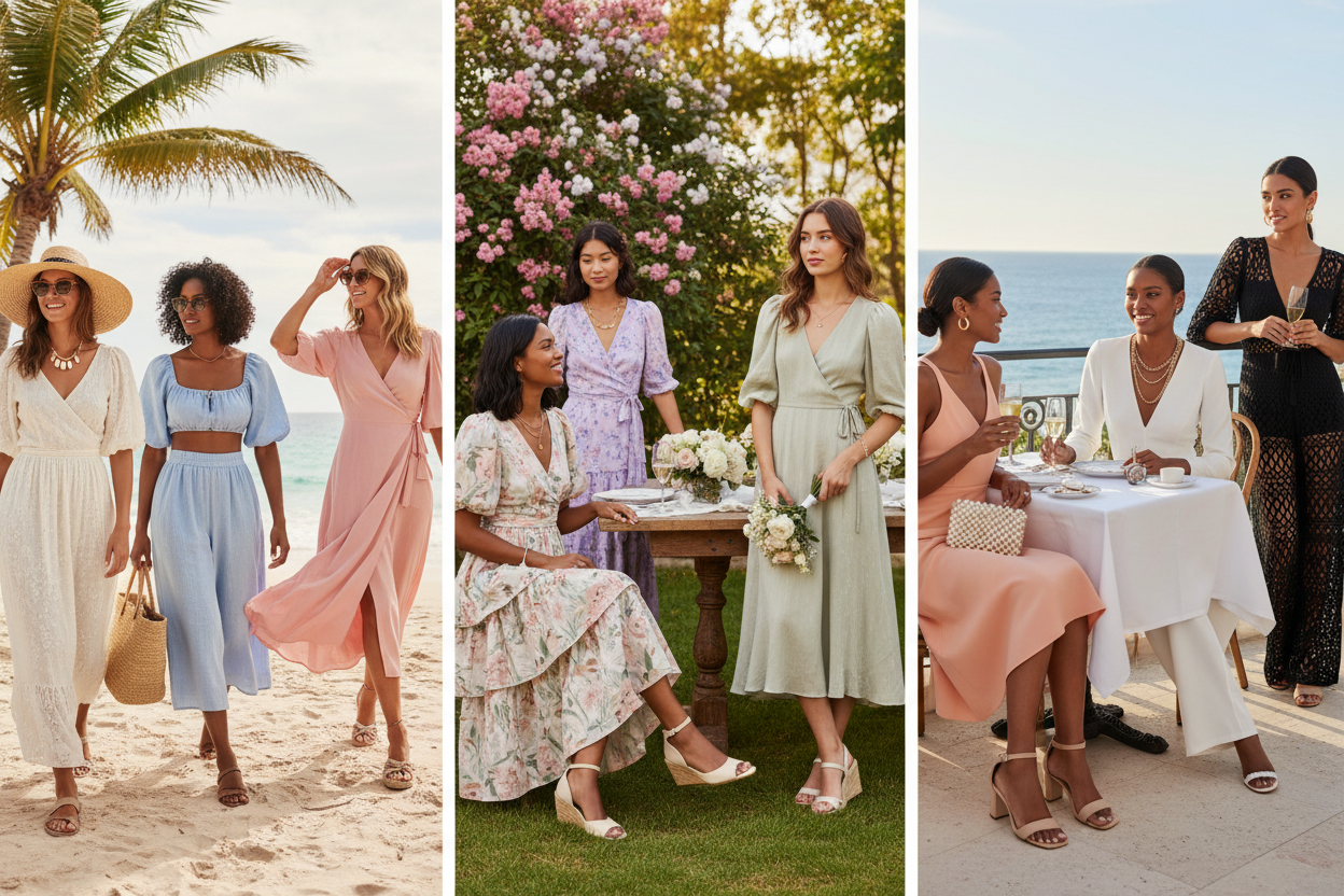 What to Wear to a Beach Bridal Shower: Crochet & Summer Outfit Ideas