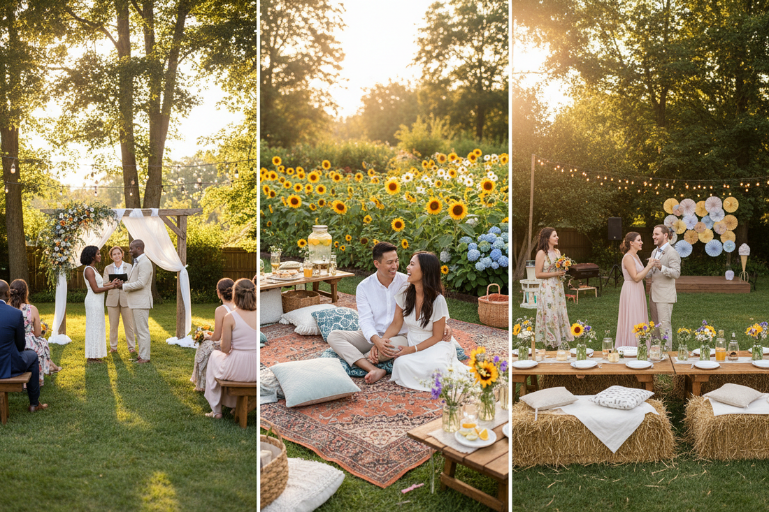 Beautiful Summer Wedding Ideas on a Small Budget