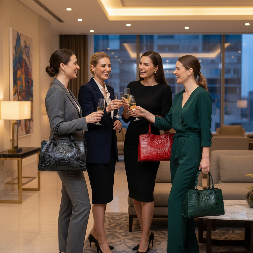 Genuine Leather Handbags: Ultimate Guide to Crocodile Pattern Tote Bags 2026