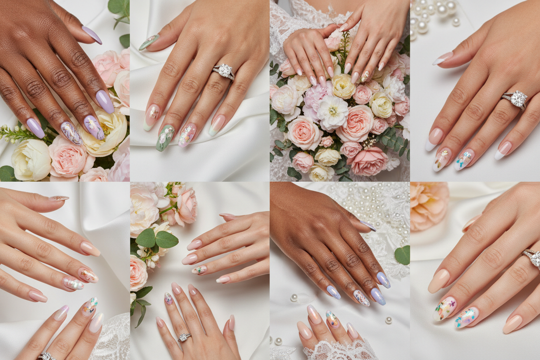Spring Wedding Nails: Elegant Nail Ideas for Brides & Bridesmaids