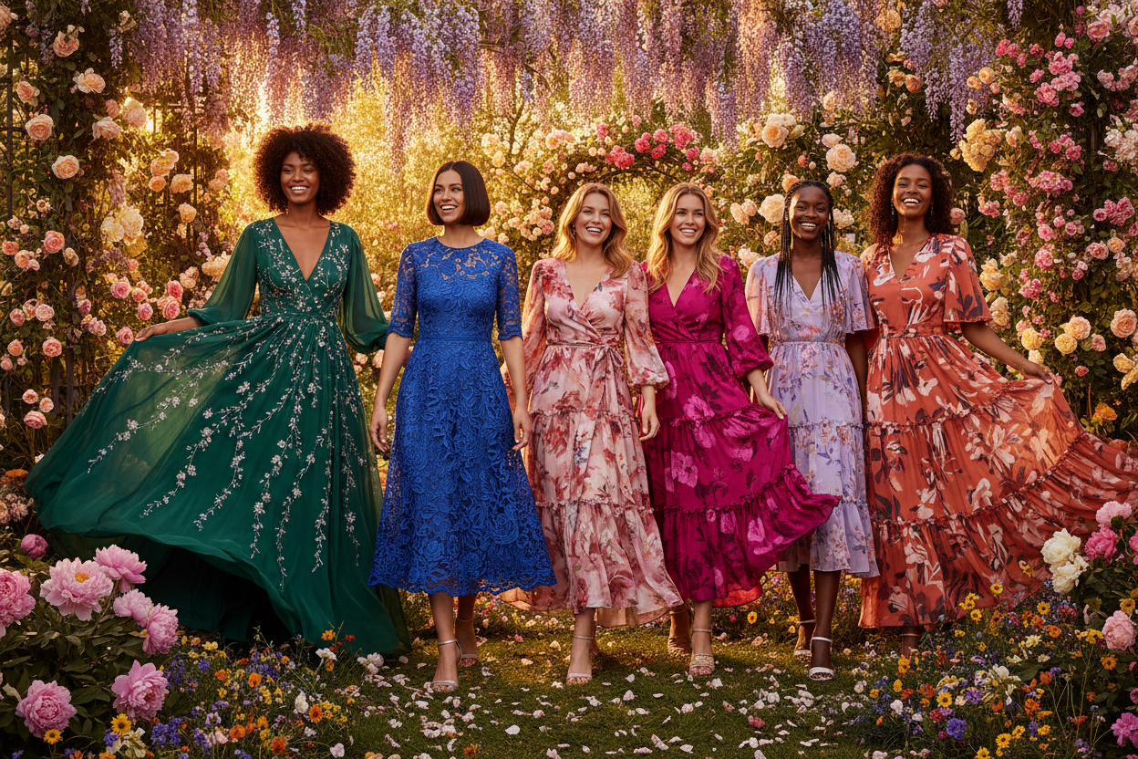 The Ultimate Wedding Guest Dress Guide (Midi, Maxi & Chic Styles for Every Wedding)