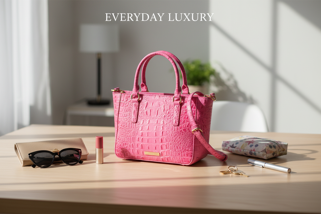 What's in My Bag – Crocodile Satchel Edition