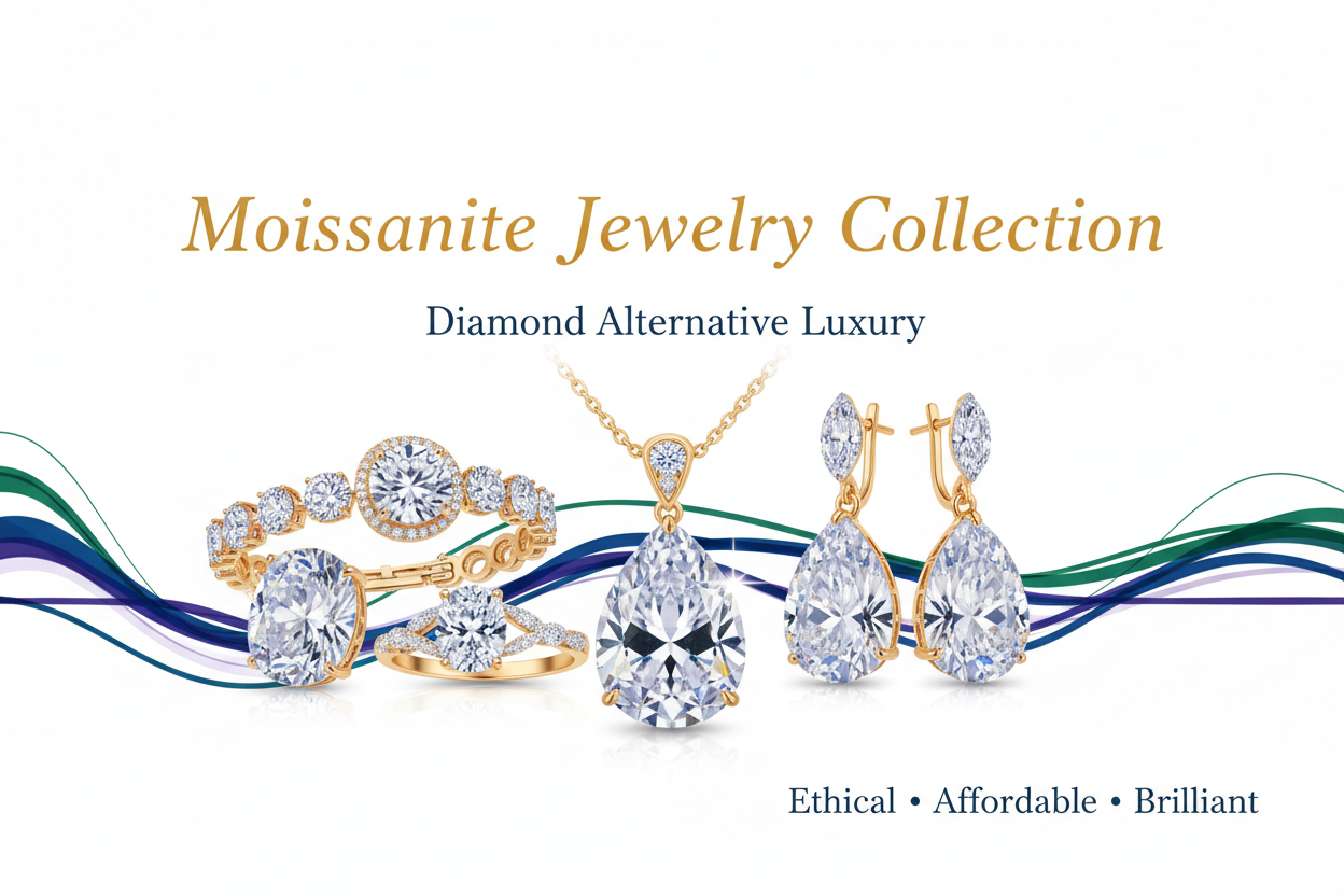 Moissanite Jewelry Collection