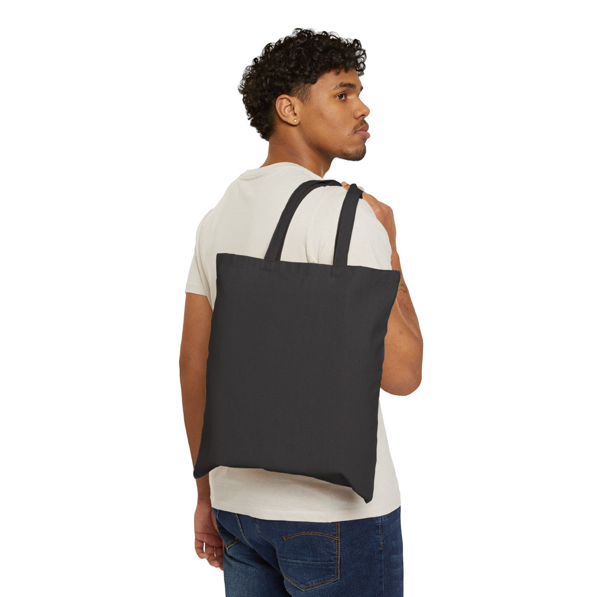 Autumn Pumpkins Canvas Tote Bag — Fall Harvest Farmers Market Tote