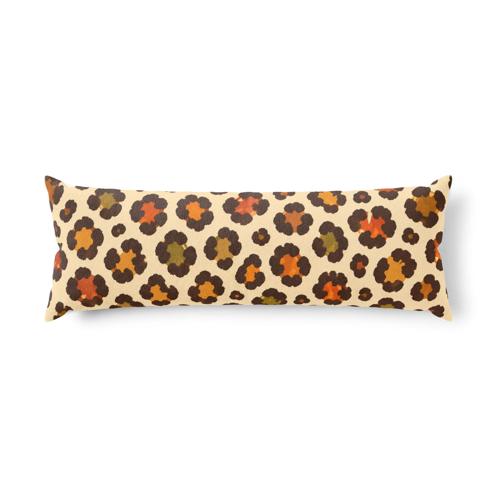 Leopard Print Body Pillow