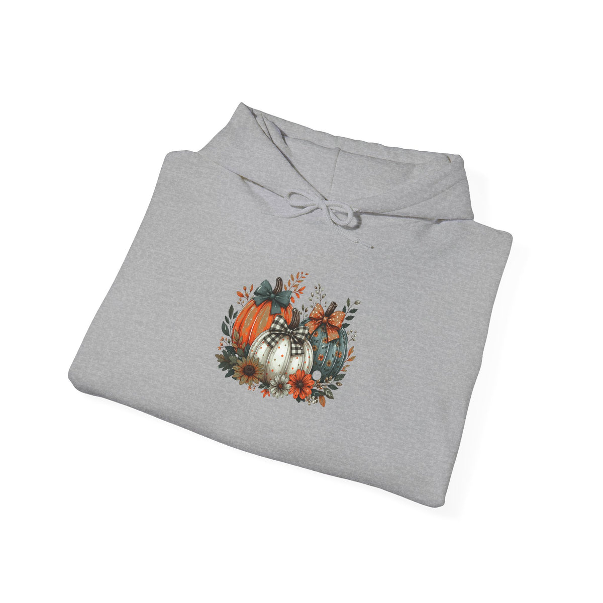 Autumn Pumpkin Gnomes Hoodie - Cozy Fall Harvest Sweatshirt