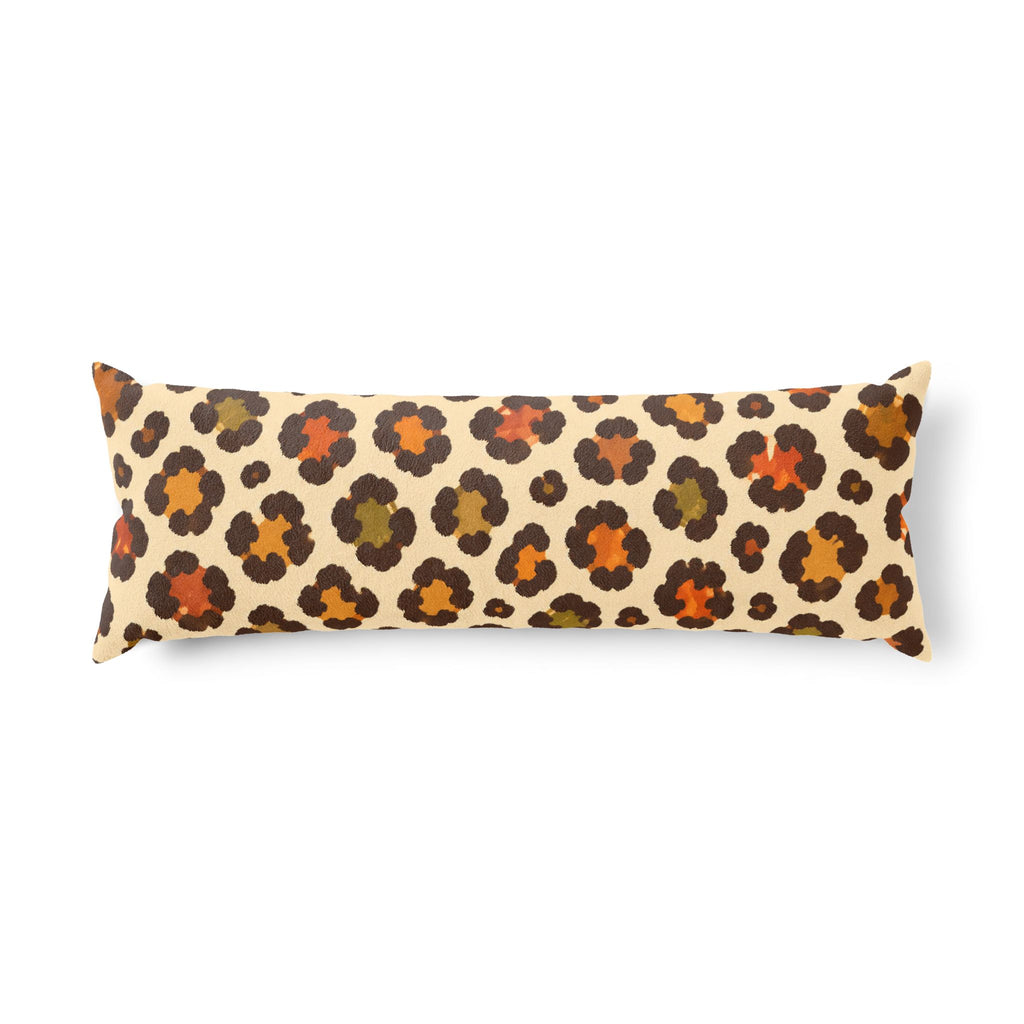 Leopard Print Body Pillow