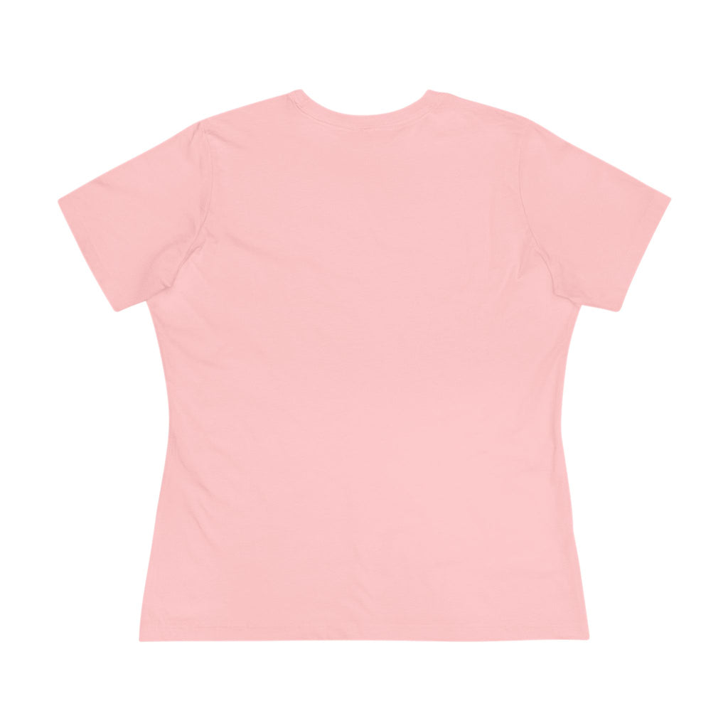 Love Heart Cotton Tee - Valentine's Day Graphic Shirt for Women