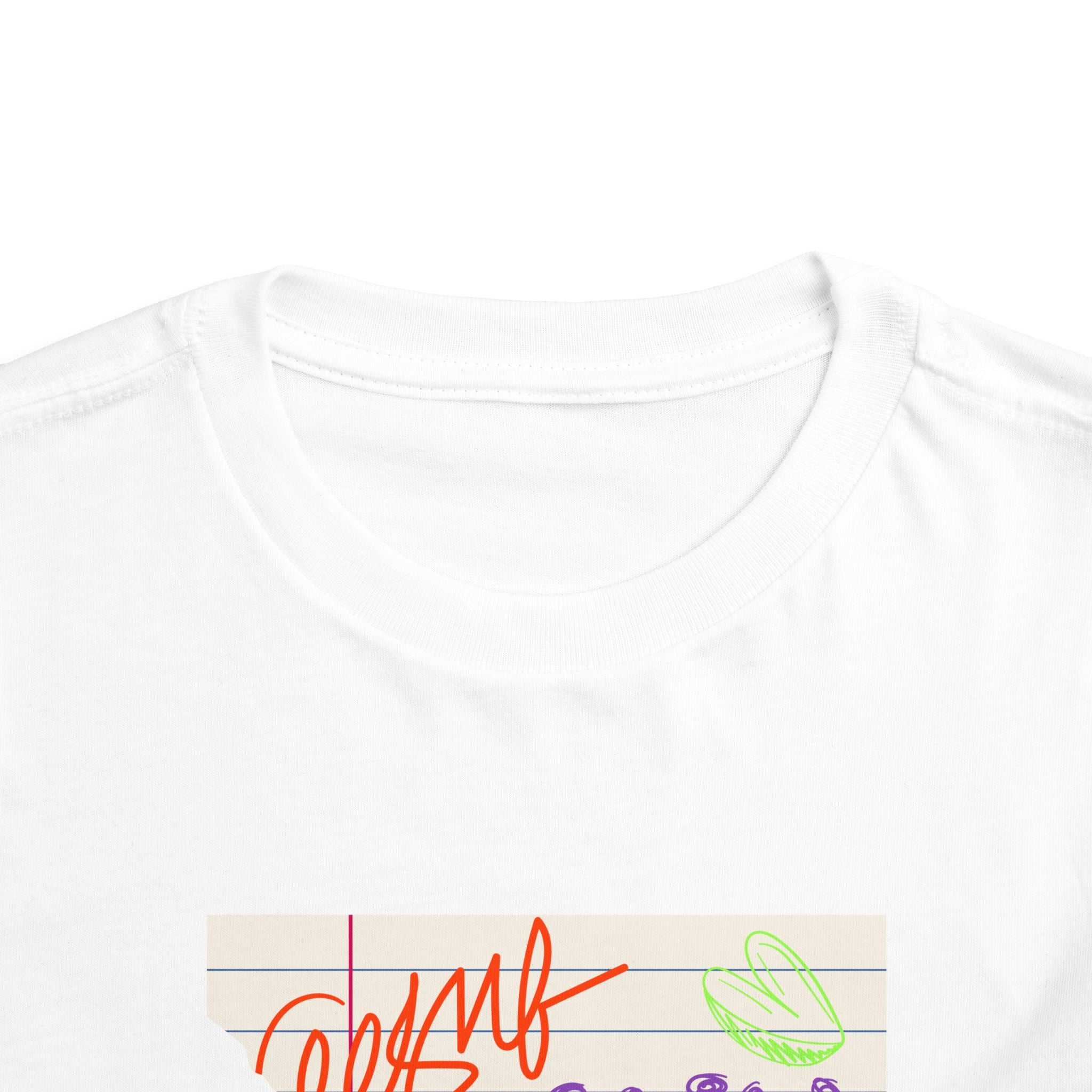 King of Kindergarten Toddler Tee - Colorful Doodle Crown Shirt for Boys