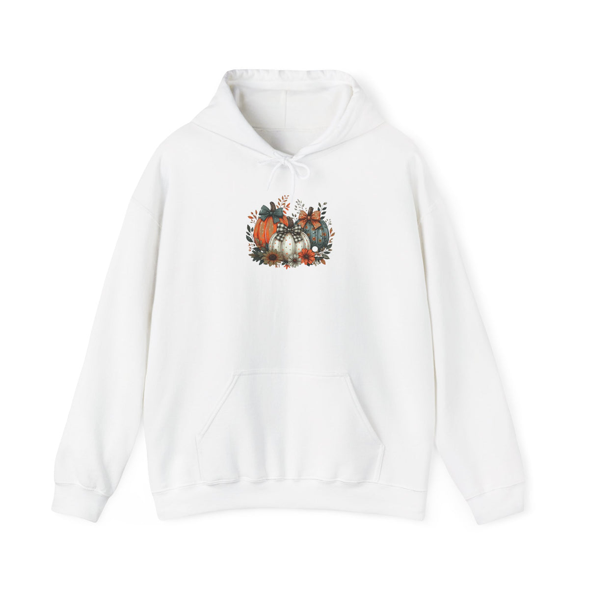 Autumn Pumpkin Gnomes Hoodie - Cozy Fall Harvest Sweatshirt