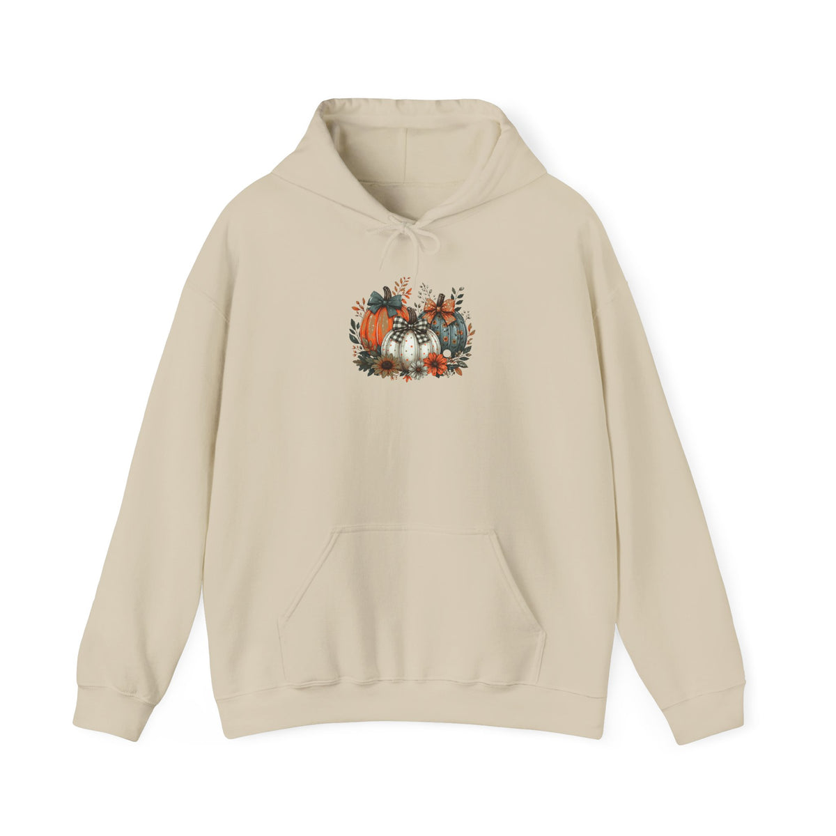 Autumn Pumpkin Gnomes Hoodie - Cozy Fall Harvest Sweatshirt