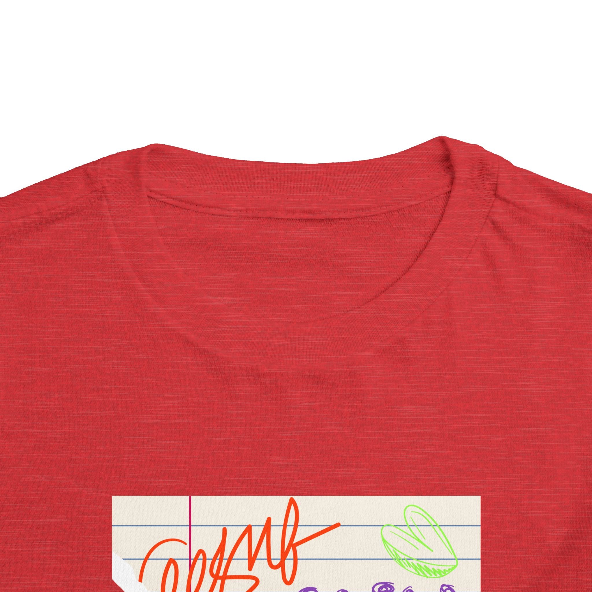 King of Kindergarten Toddler Tee - Colorful Doodle Crown Shirt for Boys
