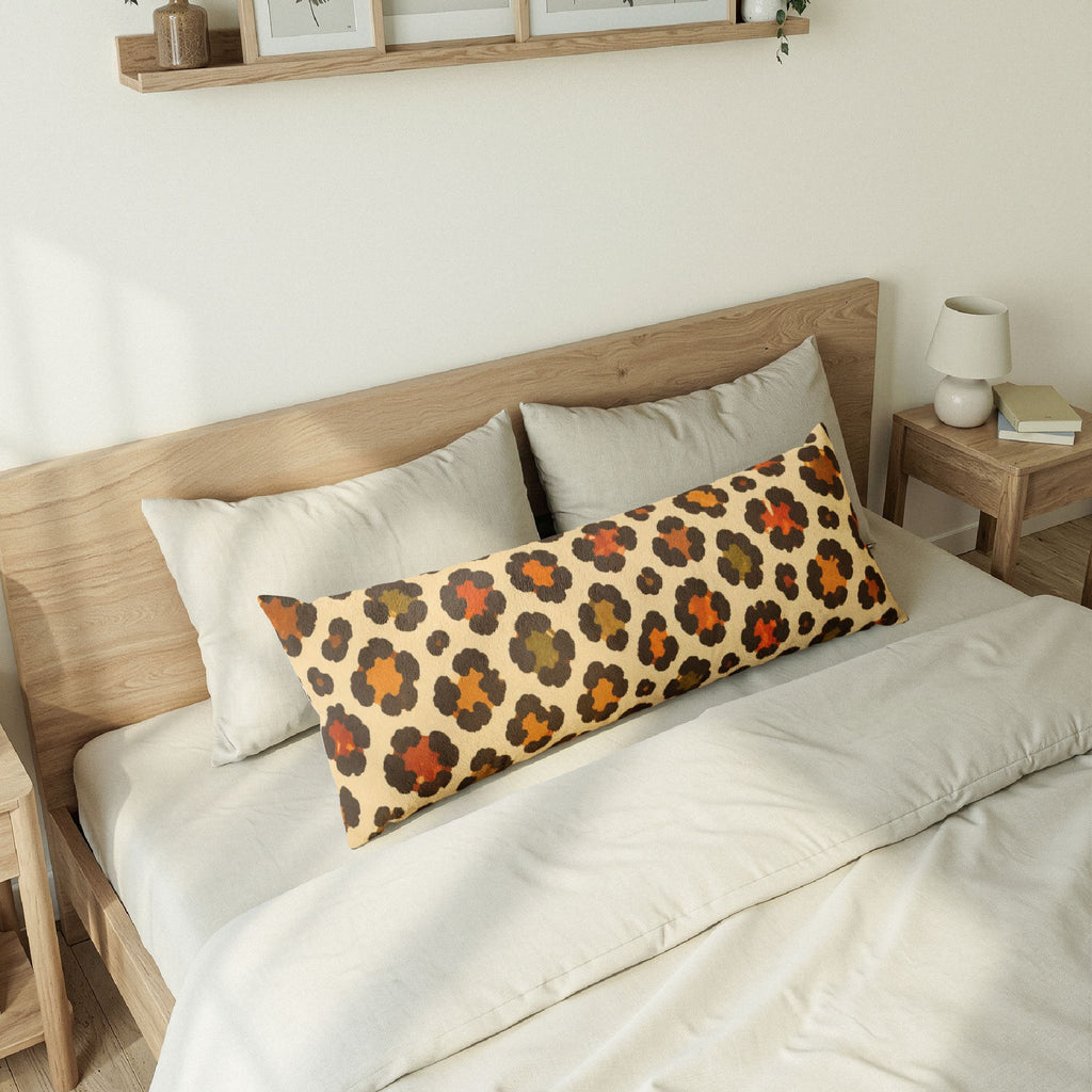 Leopard Print Body Pillow