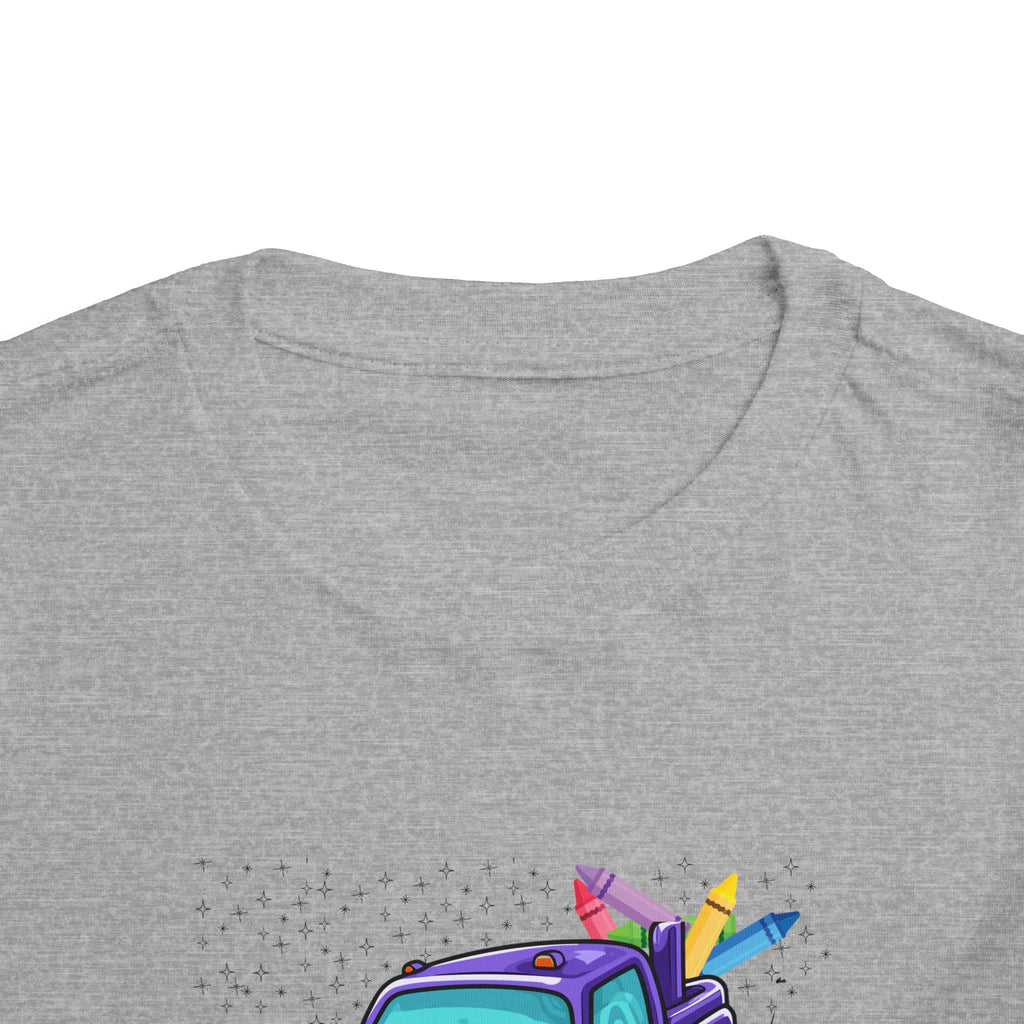 Monster Truck Toddler Tee — 'Already Crushing Kindergarten' Back-to-School Shirt