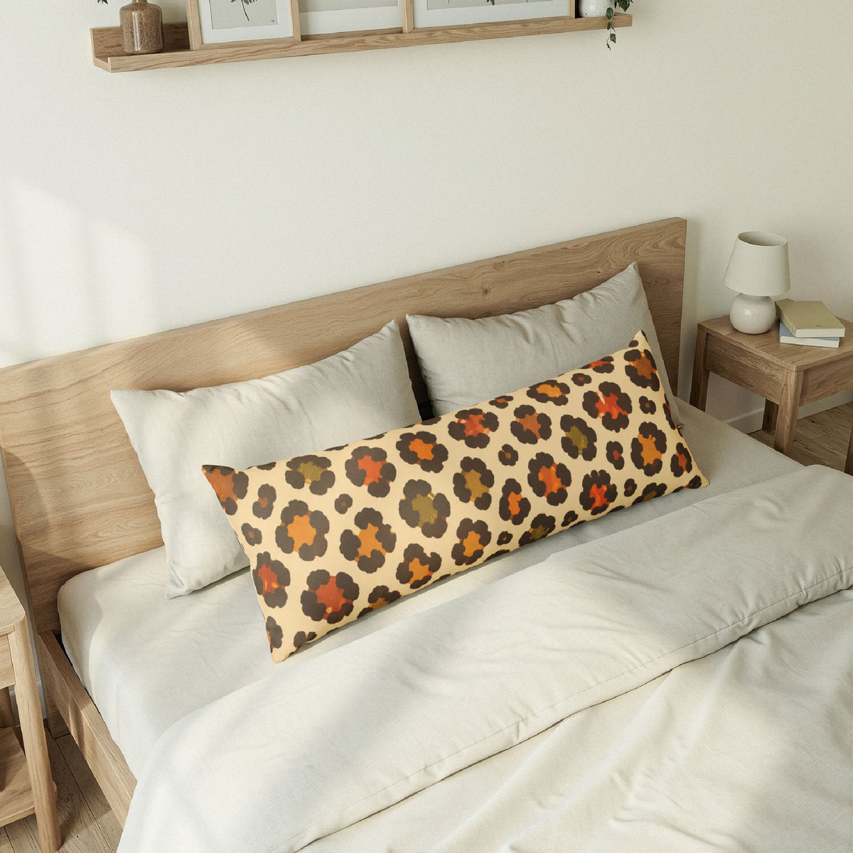 Leopard Print Body Pillow