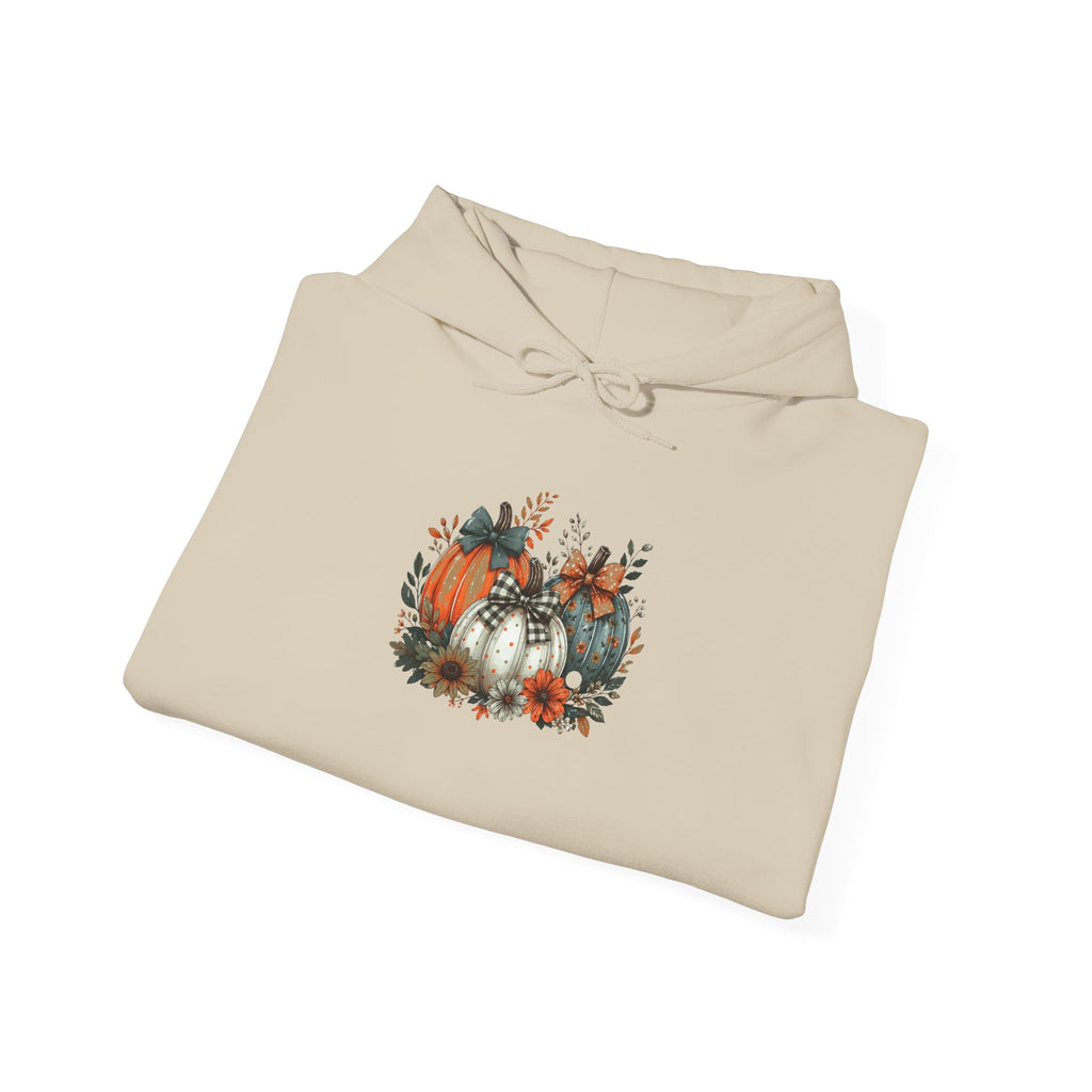 Autumn Pumpkin Gnomes Hoodie - Cozy Fall Harvest Sweatshirt