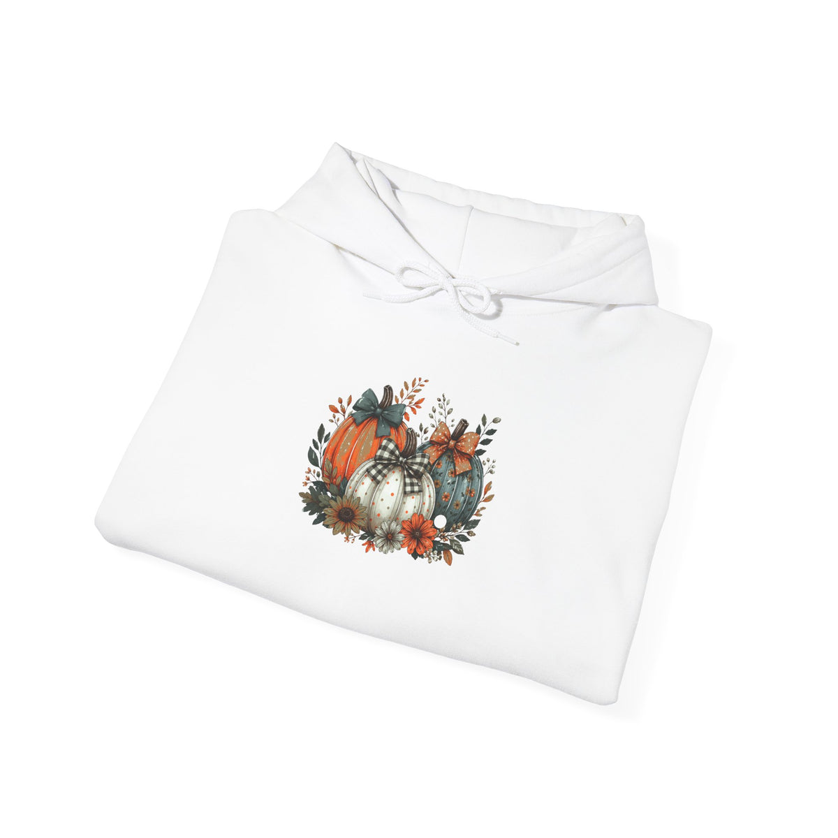 Autumn Pumpkin Gnomes Hoodie - Cozy Fall Harvest Sweatshirt