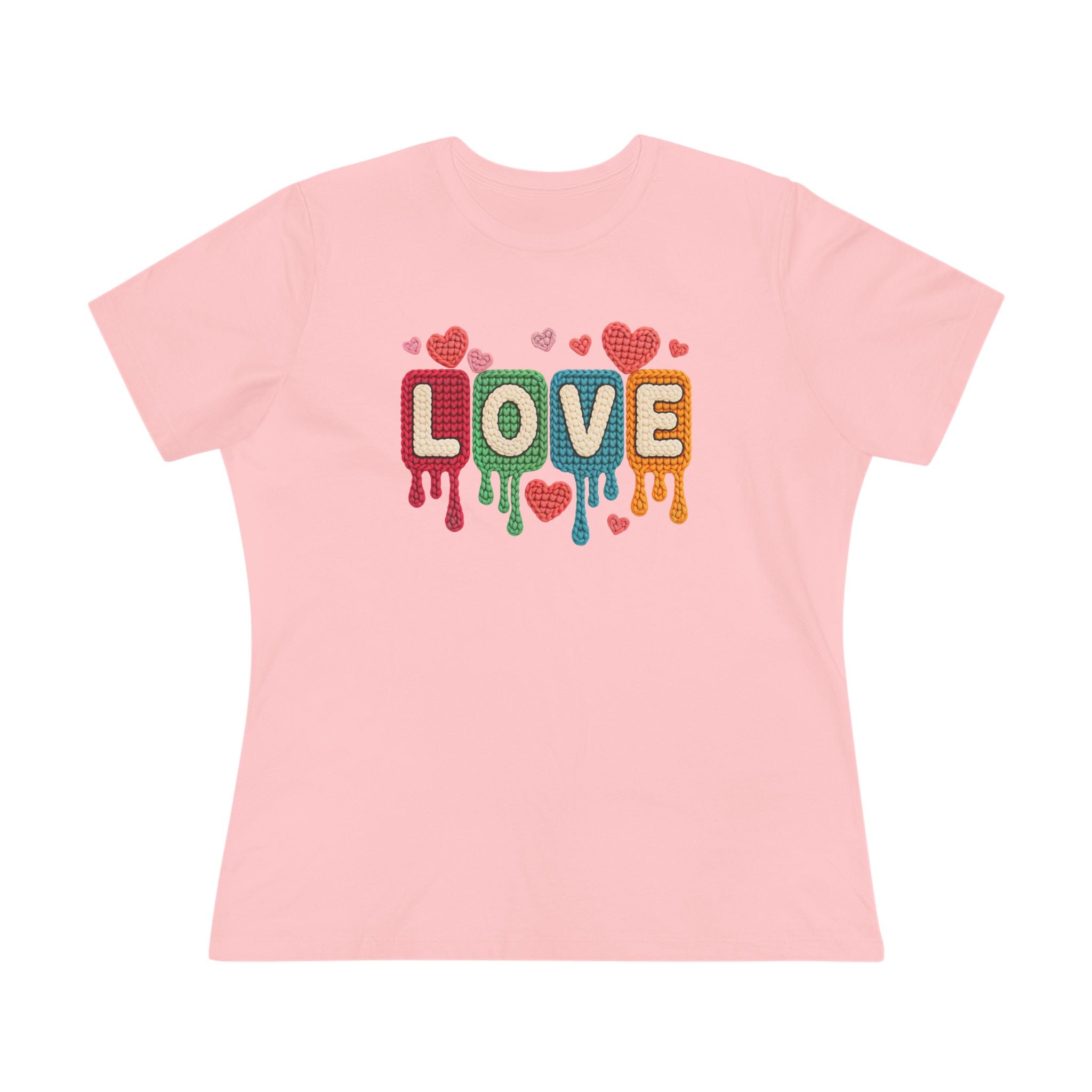 Love Heart Graphic Tee - Valentine's Day Graphic Shirt for Women