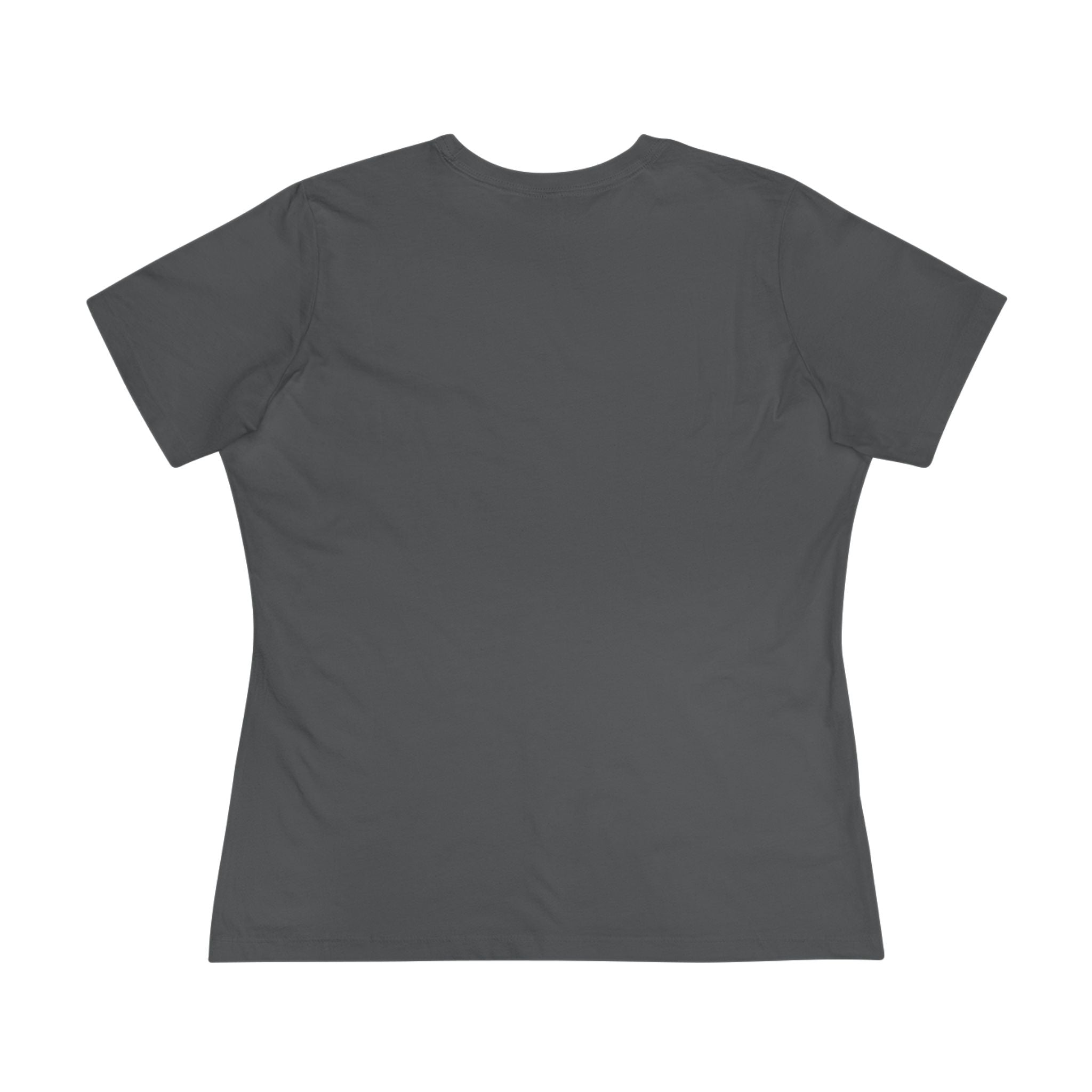Heart Grid Cotton Tee - Pink & Red Hearts Graphic Shirt for Women