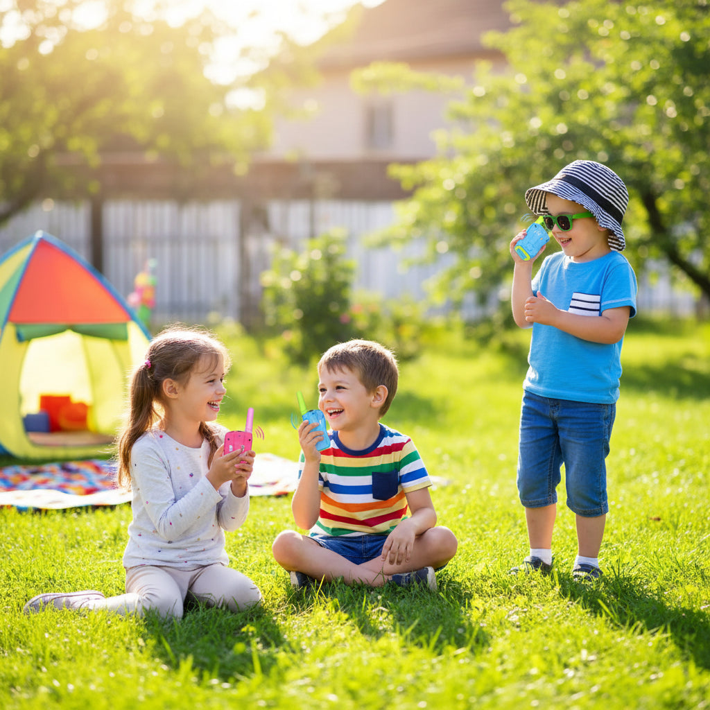Kids Walkie Talkies 3-Pack – Kids Walkie Talkies 3-Pack (Model T-388)