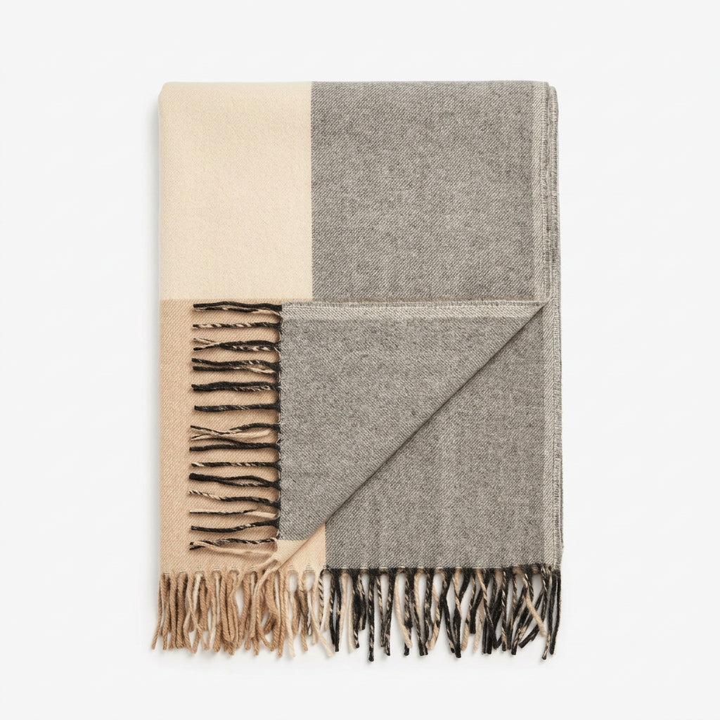 Paris Woven Throw Blanket — 140 × 170 cm