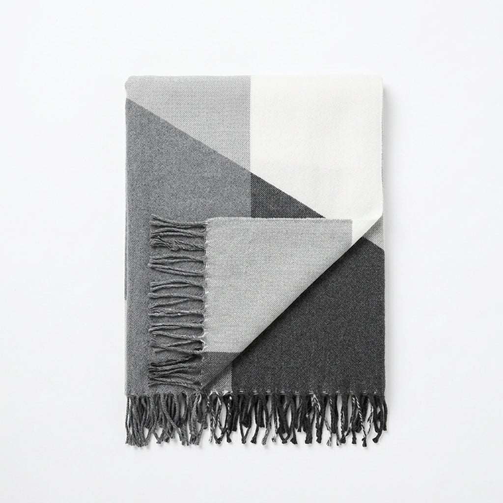 Paris Woven Throw Blanket — 140 × 170 cm