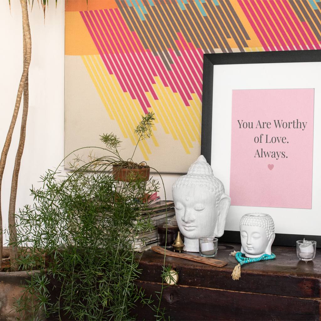 Self-Love Valentine Wall Art - 8x10 Printable Digital Download