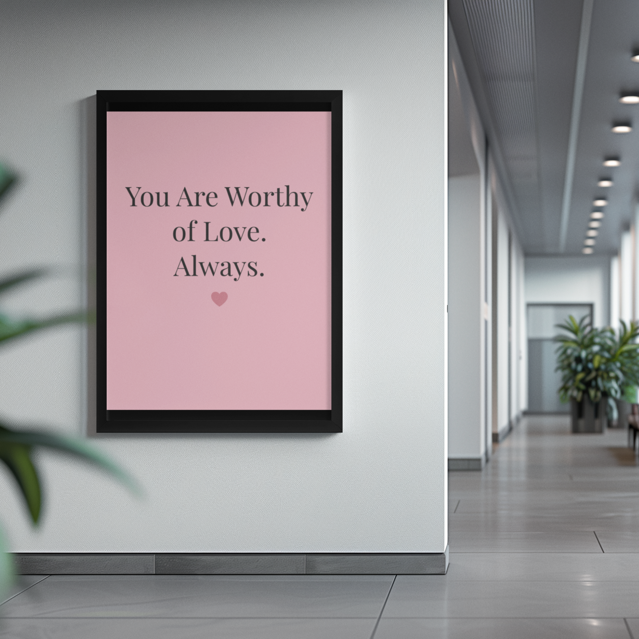 Self-Love Valentine Wall Art - 8x10 Printable Digital Download