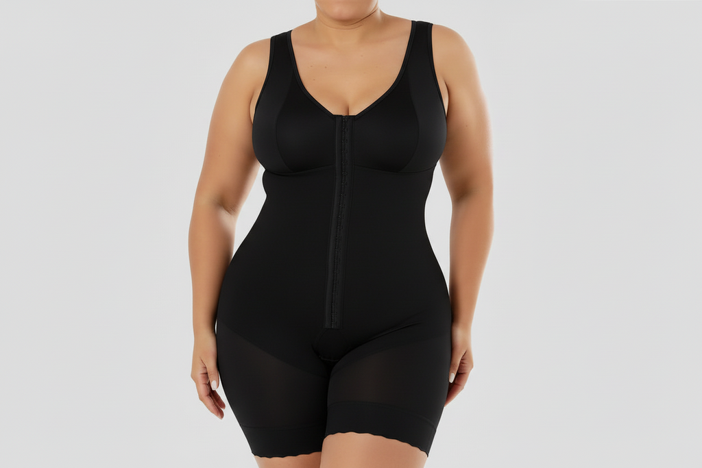 Beige Shapewear Bodysuit Product Photo