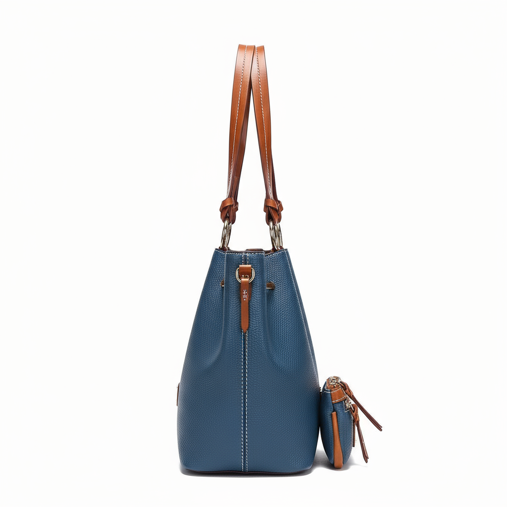 Side view with clutch