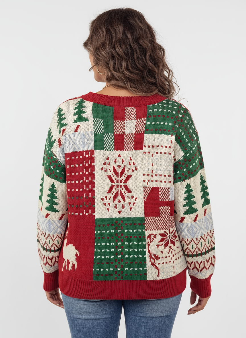Back view Christmas Sweater
