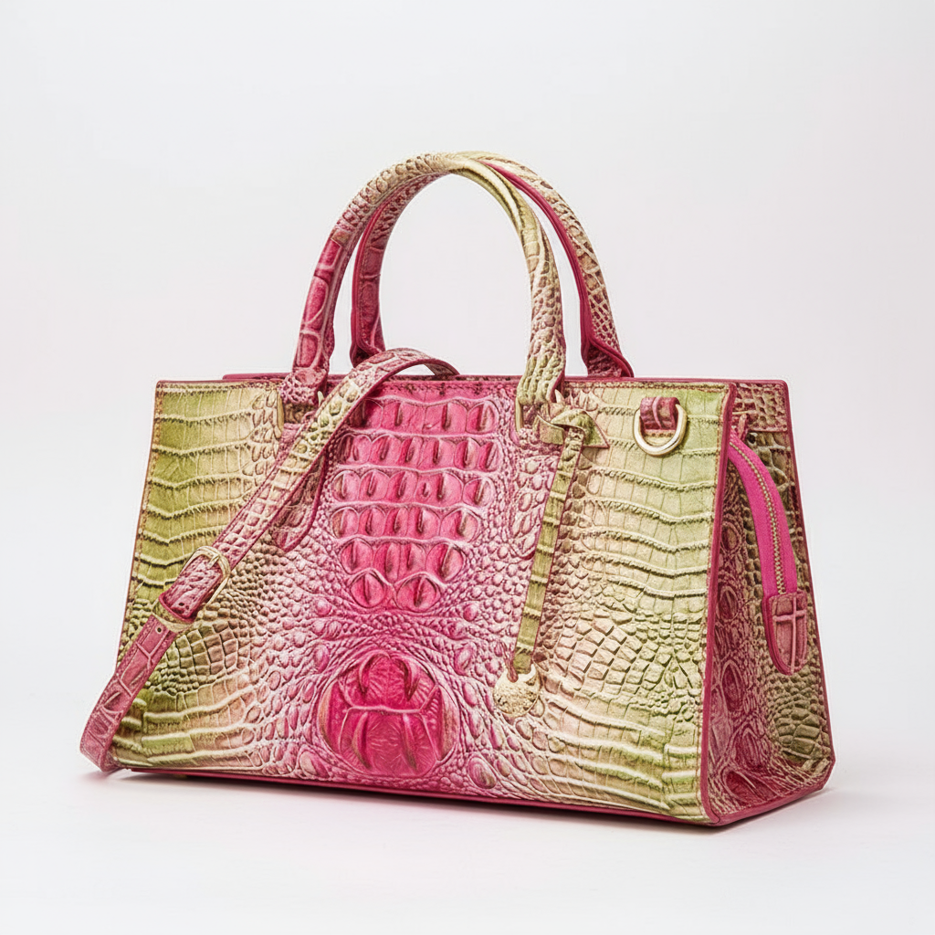 Pink gold front view